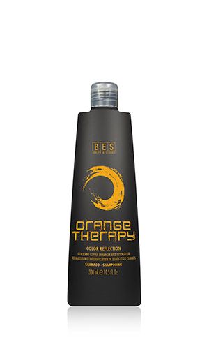 BES Color Reflection Shampoo Orange Therapy 300ml - Šampón pre zvýraznenie oranž. reflexov
