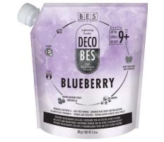 BES Decobes Blueberry Gentle 9+ 500g - bezprašný modrofialový melír