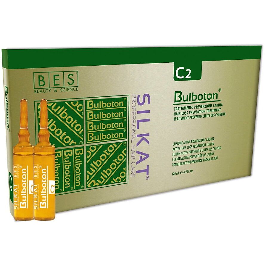 E-shop BES Silkat Bulboton C2 12x10ml - Ampule proti padaniu vlasov