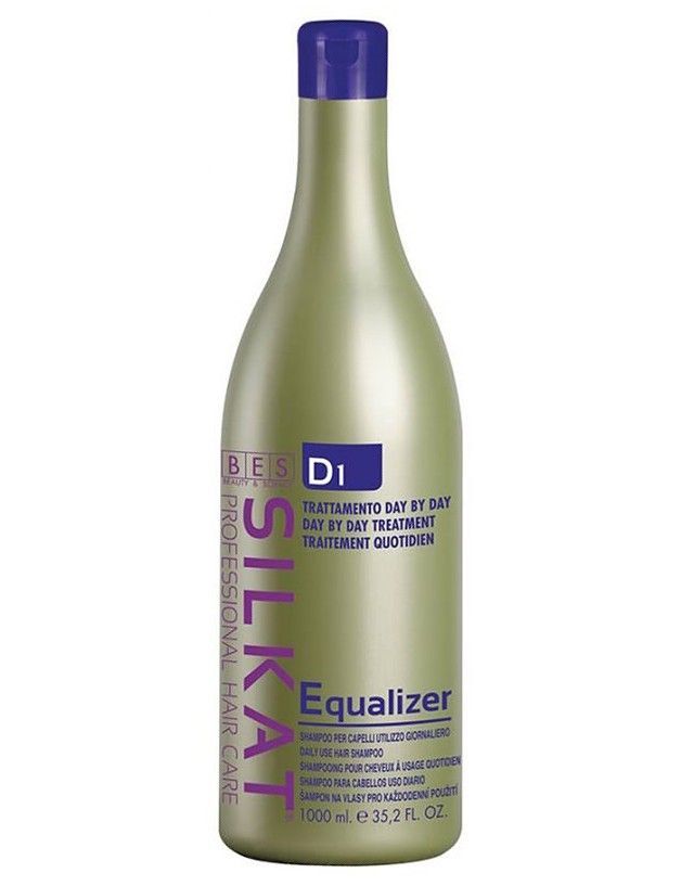 BES Silkat Equalizer D1 1000ml - Šampón pre každodenné umývanie