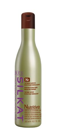 BES Silkat Nutritivo Shampoo N1 300ml - Šampón na suché a rozštiepené vlasy