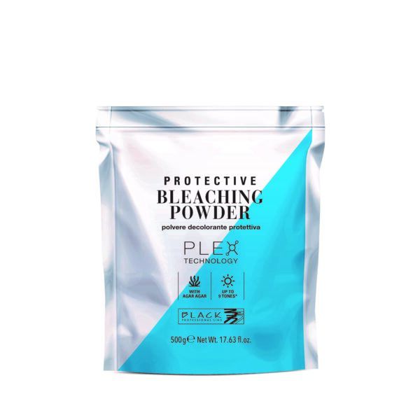 E-shop Black Bleaching Protective Powder with Plex 500g - Inovatívny melírujúci prášok