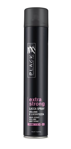 Black Lacca Spray Extra Strong 750ml - Lak na vlasy