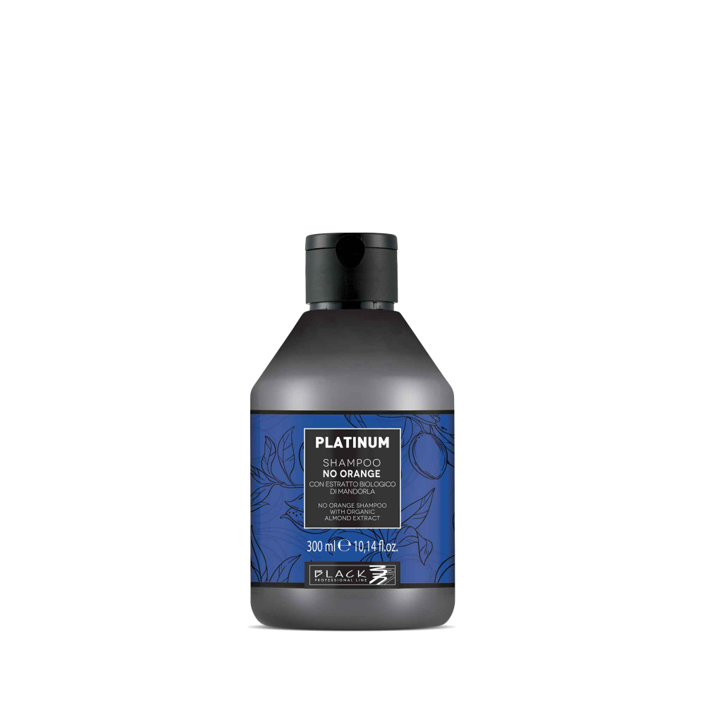 E-shop Black Platinum No Orange Shampoo 300ml - Šampón proti oranžovým tónom