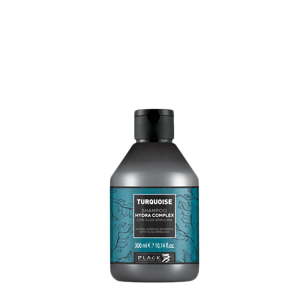 Black Turquoise Hydra Complex Shampoo 300ml - Posilňujúci šampón s extraktom z morskej riasy