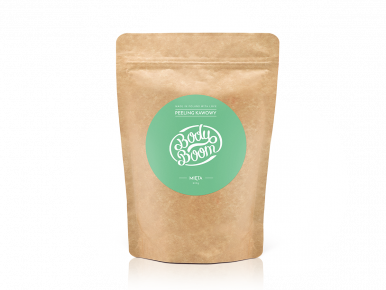 Body Boom Vigorous Mint Coffee Scrub 30g - Kávový peeling