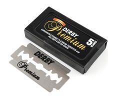 Derby Premium Double Edge - Žiletky čierne 5ks
