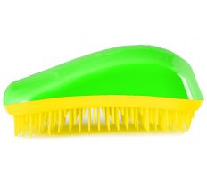 Dessata Original Green - Yellow - Profesionálna kefa na vlasy