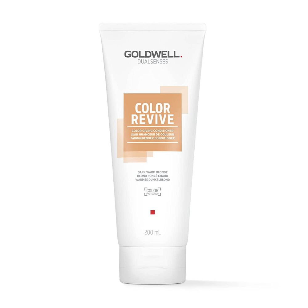 Goldwell Dualsenses Colore Revive Conditioner 200ml - Farebný kondicionér Goldwell Dualsenses Colore Revive Conditioner: Dark Warm Blond