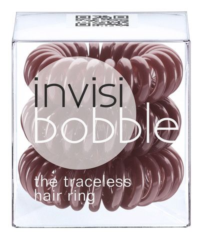 E-shop InvisiBobble - Gumička do vlasov hnedá 3ks