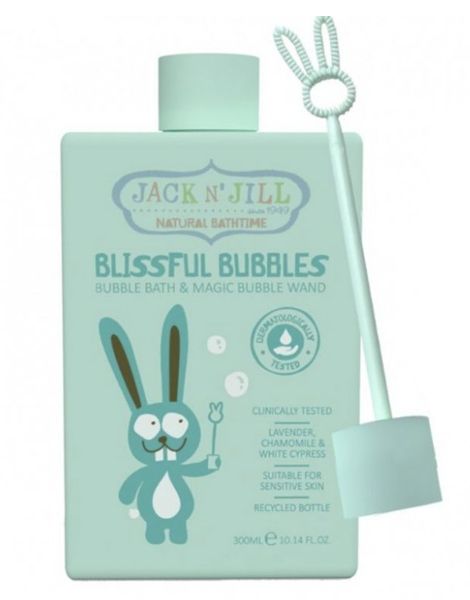 Jack n' Jill Blissful Bubbles 300ml - Dětská pěna do koupele s bublifukem
