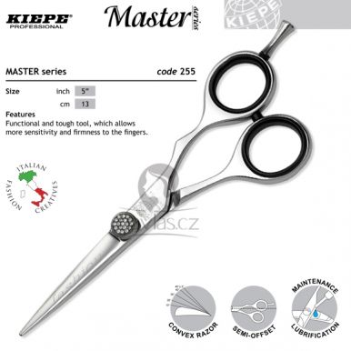 Kiepe Master Series 255/5" Profi kadernícke nožnice