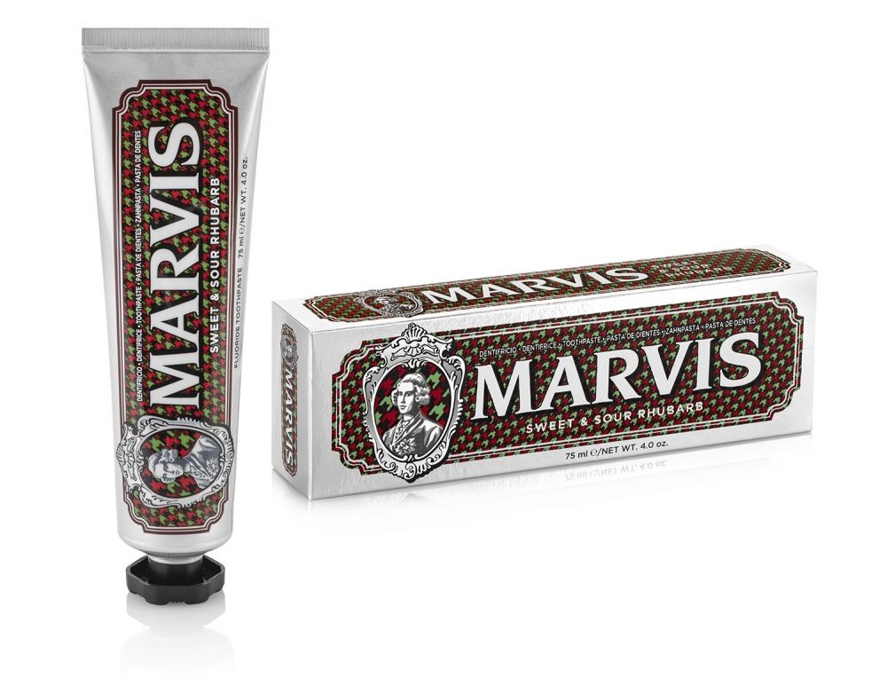 E-shop Marvis Sweet Sour Rhubars 85ml - Zubná pasta rebarbora mäta