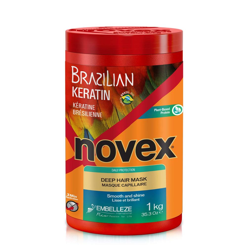 Novex Brazilian Keratin Deep Treatment Conditioner 1000ml - Kondicionér s keratínom