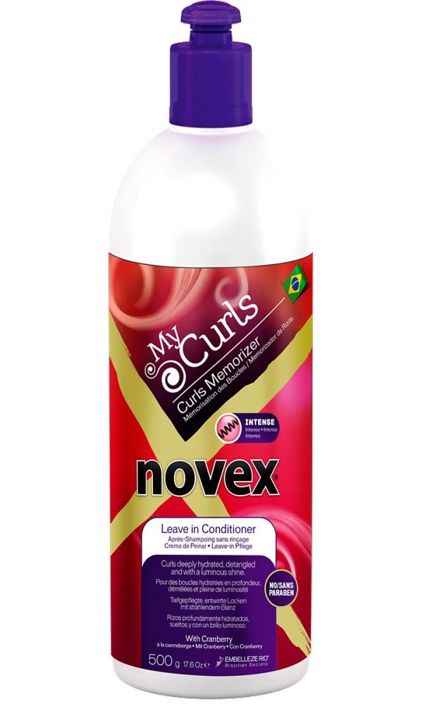 E-shop Novex My Curls Leave-in Conditioner Intense 500ml - Neoplachová starostlivosť pre kučeravé vlasy