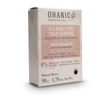 Ohanic Solid Shampoo 50g - Tuhý prírodný šampon