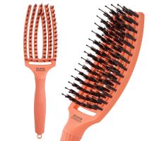 Olivia Garden Fingerbrush Blush Coral - Profesionálna kefa na vlasy