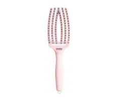 Olivia Garden Fingerbrush Pastel Pink Medium - Profesionální kartáč na vlasy