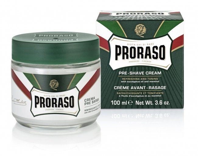 Proraso Green Pre-Shaving Cream 100ml - Krém pred a po holení