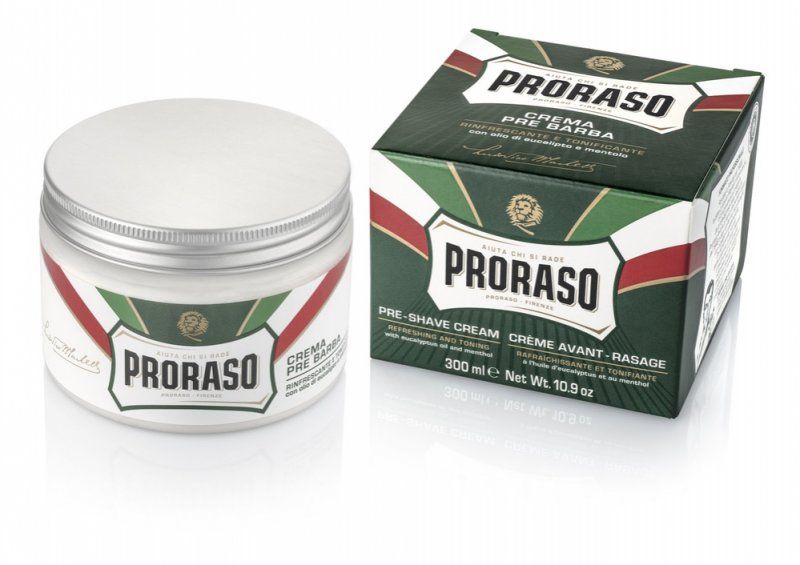 E-shop Proraso Green Pre-Shaving Cream Large 300ml - Krém pred a po holení