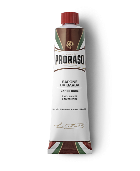 E-shop Proraso Red Shaving Cream 150ml - Krém na holenie na tvrdé fúzy