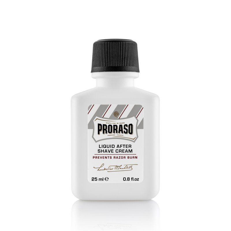 E-shop Proraso White Liquid After Shave Cream 25ml - Balzam po holení pre citlivú pokožku