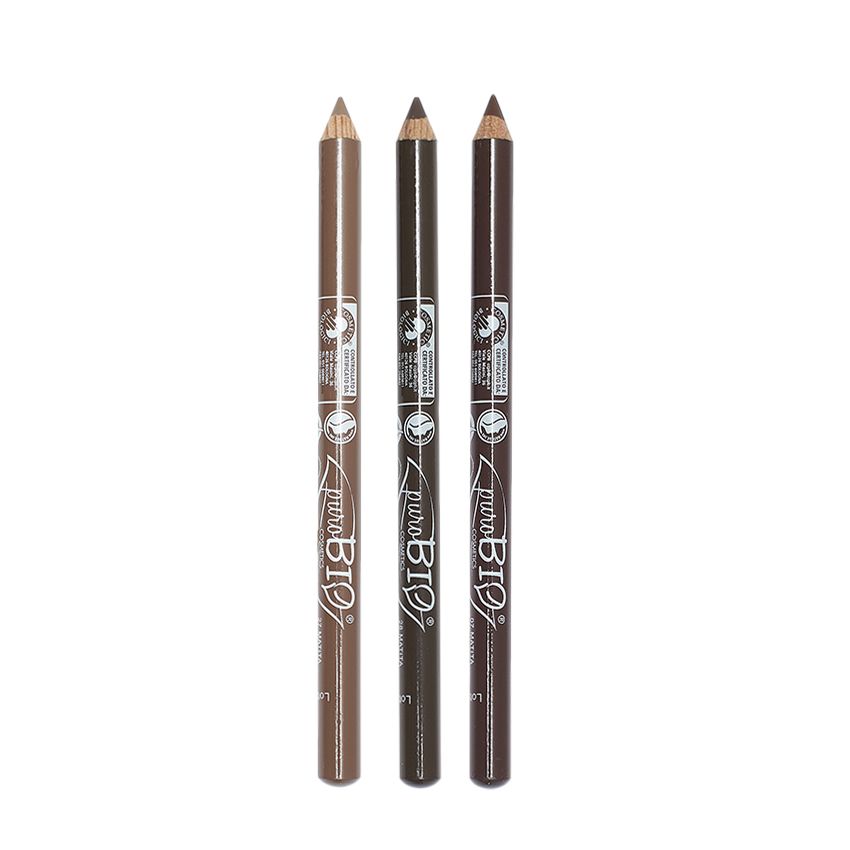E-shop PuroBio Ceruzka na oči a obočie 1,3g PuroBio Tužka na oči a obočí: 07 Brown Dove-Gray