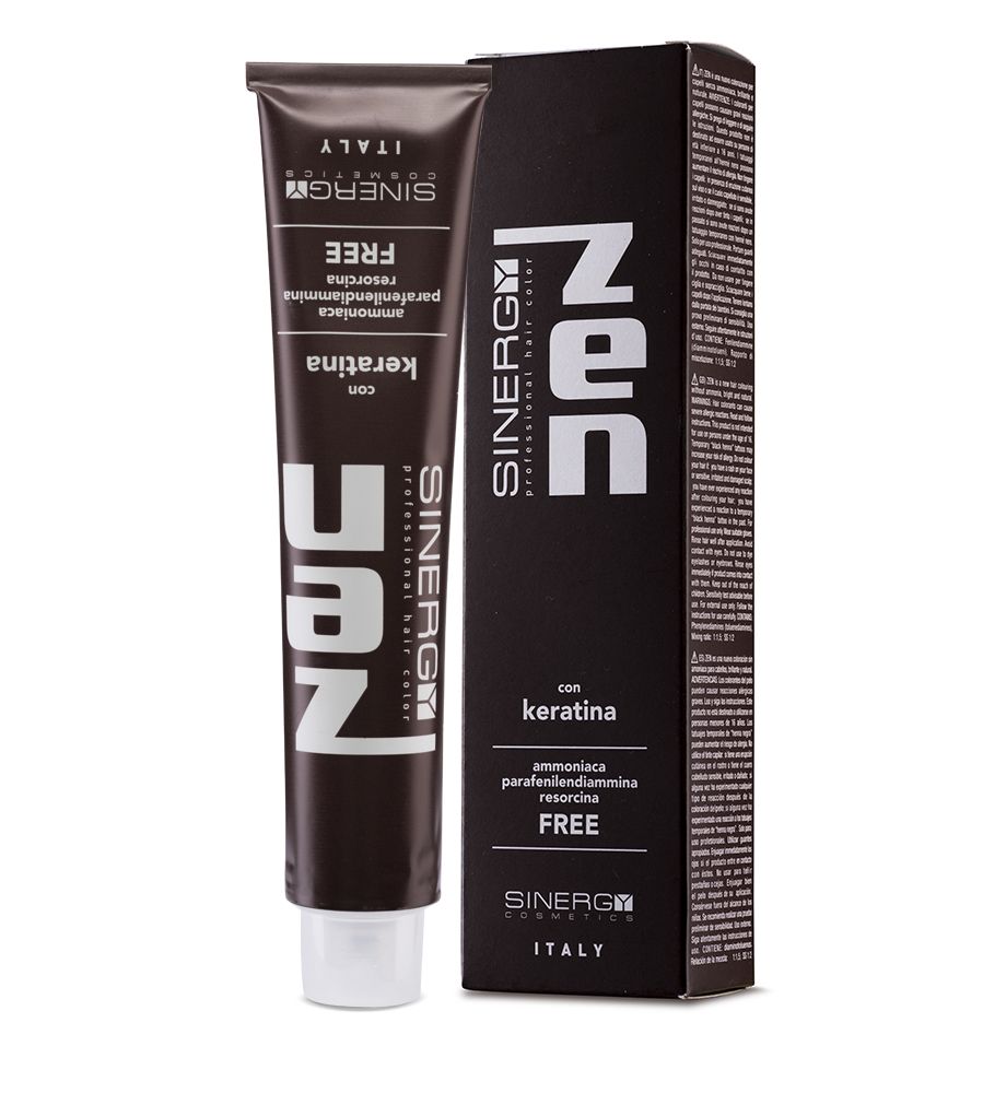 E-shop Sinergy Cosmetics Sinergy Zen Hair Color Sinergy Zen Hair Color: 1/8 Nero Blu - Modro černá