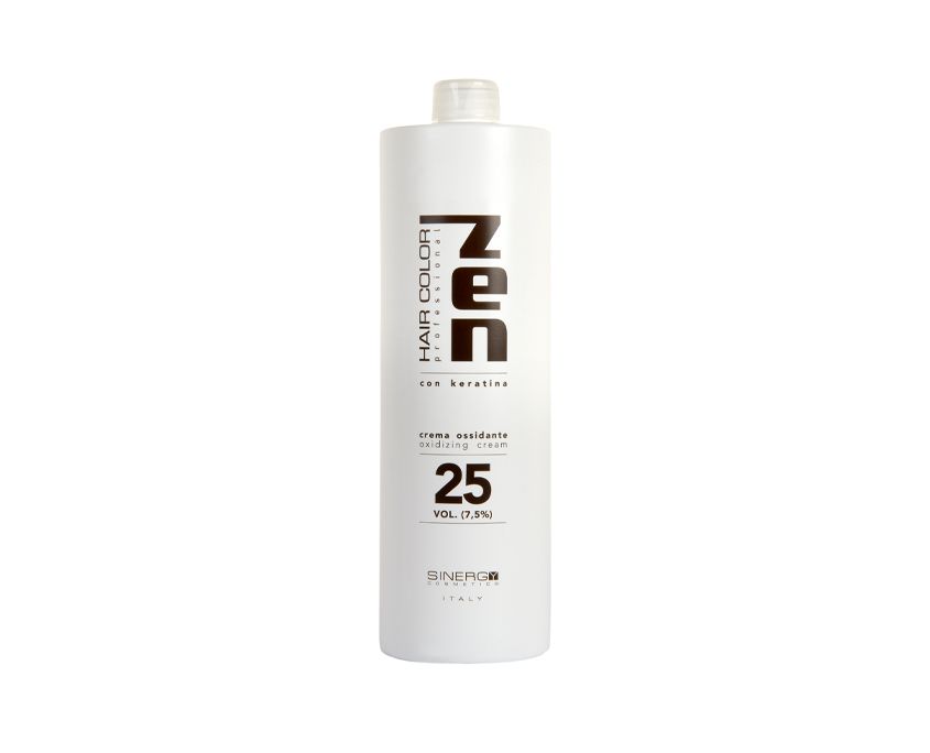 Sinergy Cosmetics Sinergy Zen Oxidizing Cream 25 VOL 7,5% 1000ml - Krémový peroxid s keratínom