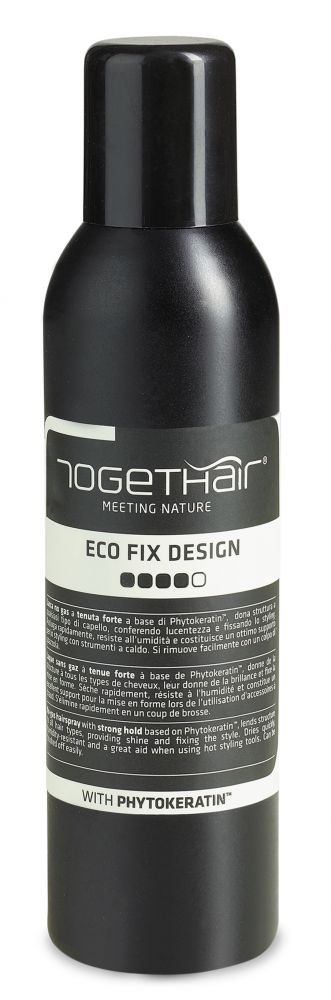 E-shop Togethair Eco Fix Design 250ml - ekologický lak s mechanickým nástrekom so silnou fixáciou